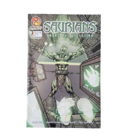 Crossgen Saurians Unnatural Selection #2 2002 Comic Book Bagged Boarded - Picture 1 of 2